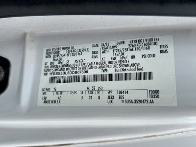 2013 Ford E350 XL