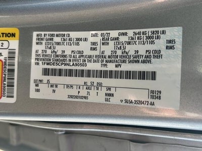 2022 Ford Bronco Base 2 Door Advanced 4x4