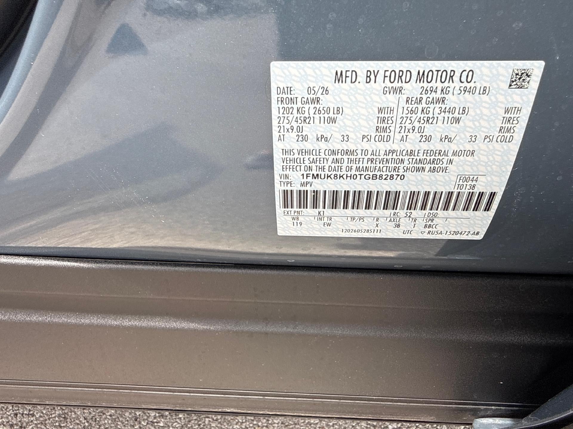 2026 Ford Explorer ST-Line 4WD