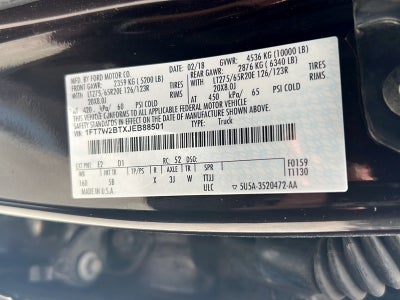 2018 Ford F250 Base