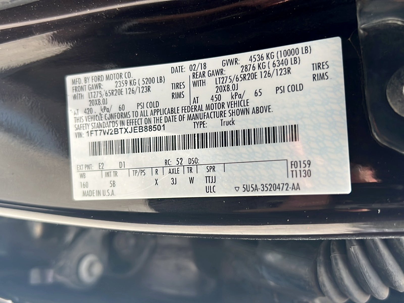 2018 Ford F250 Base
