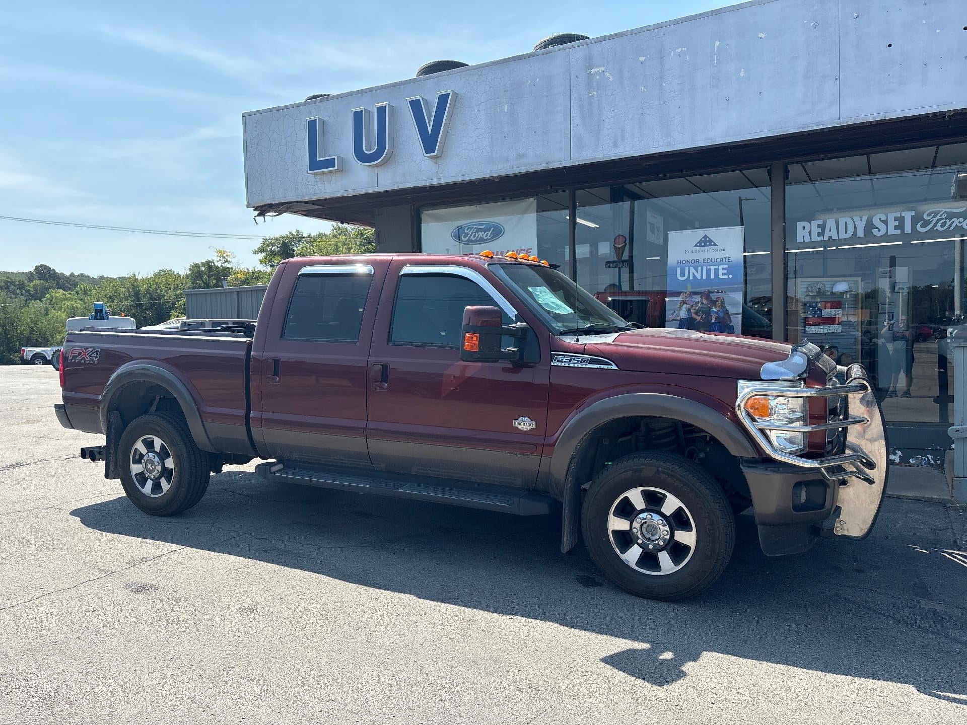 2016 Ford Super Duty F-350 SRW 4WD Crew Cab King Ranch 6-3/4 Ft Box XL