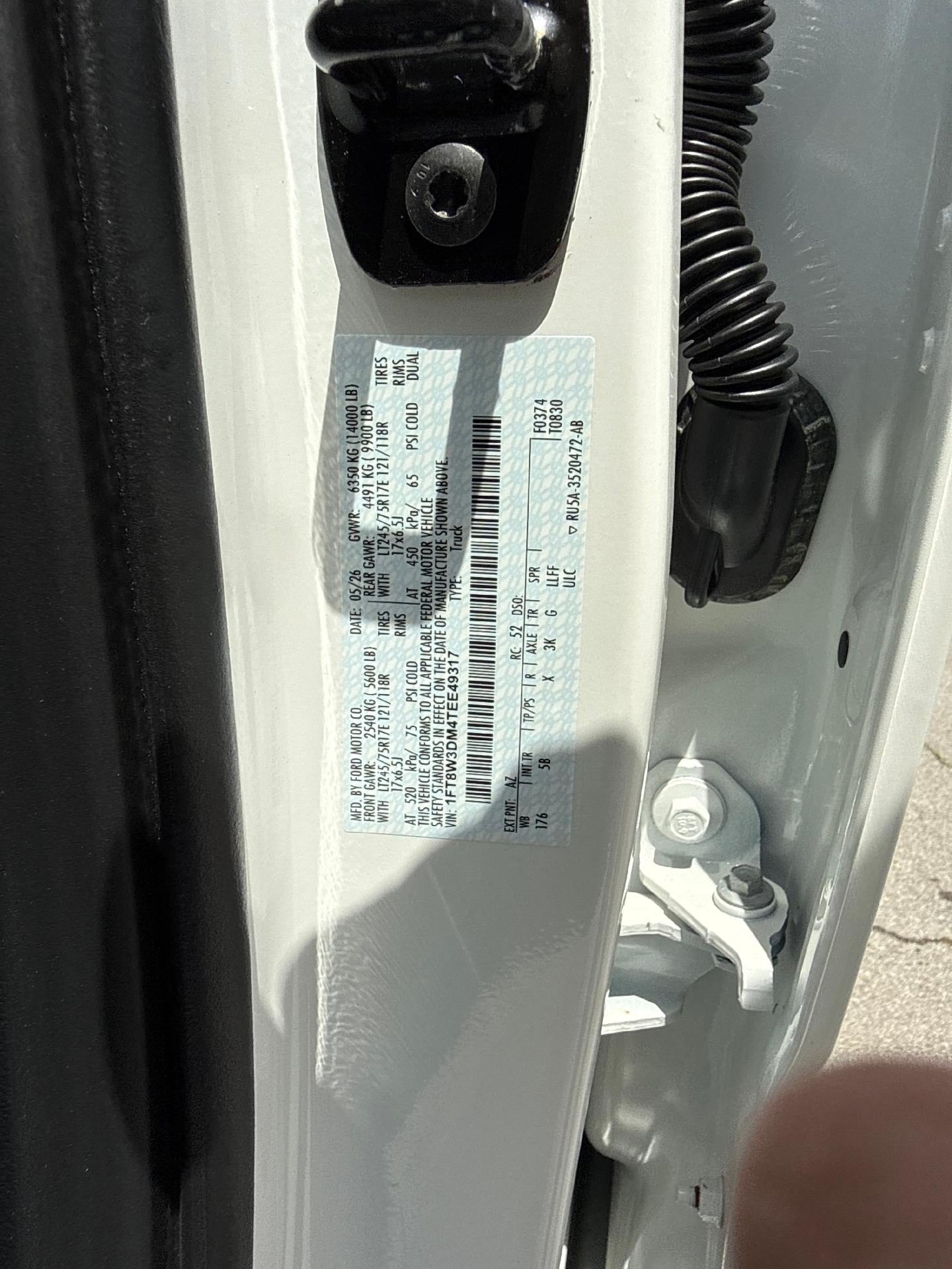 2026 Ford Super Duty F-350 DRW XL 4WD Crew Cab 8' Box