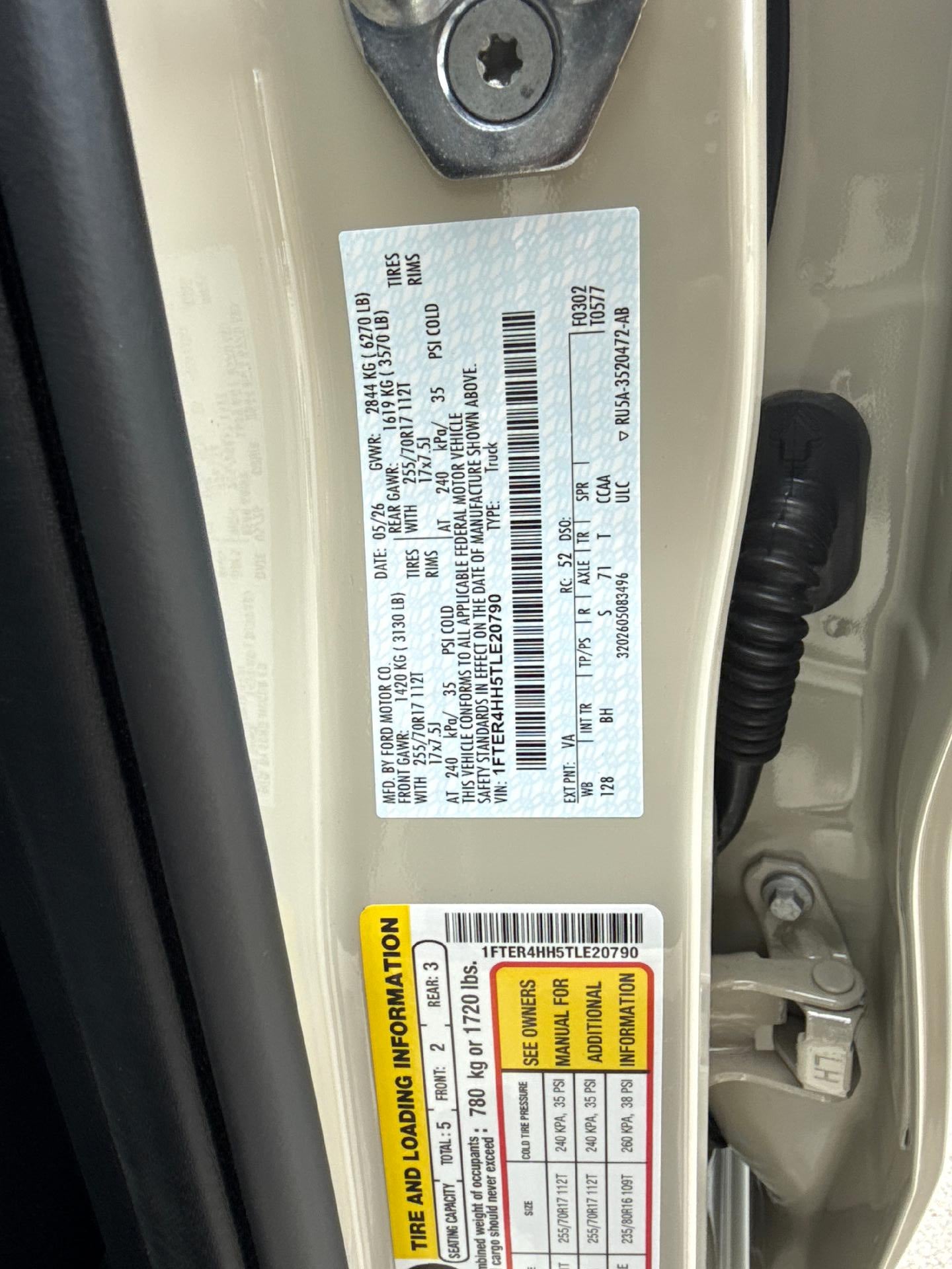 2026 Ford Ranger XLT 4WD SuperCrew 5' Box