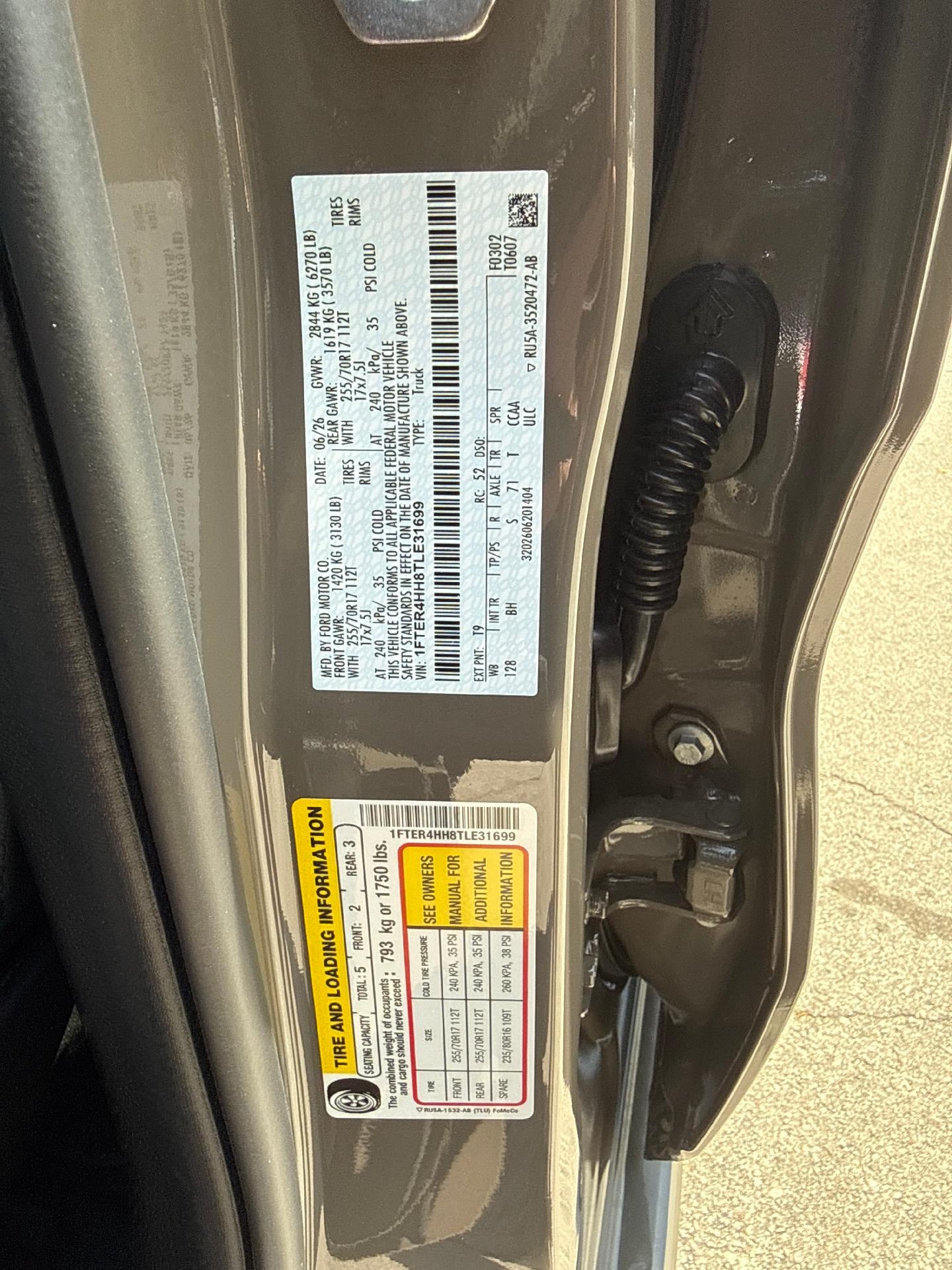 2026 Ford Ranger XLT 4WD SuperCrew 5' Box