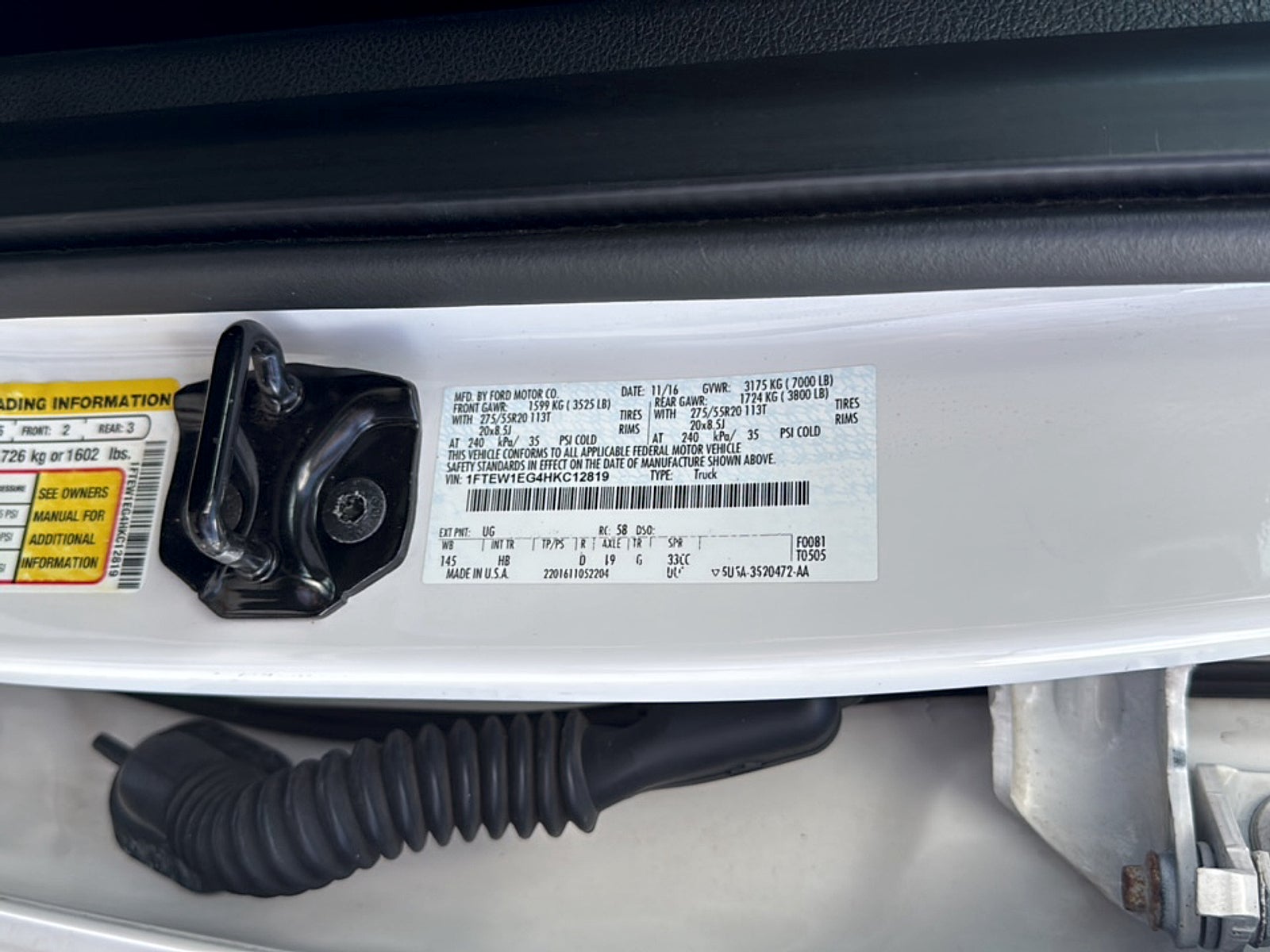 2017 Ford F-150 LARIAT