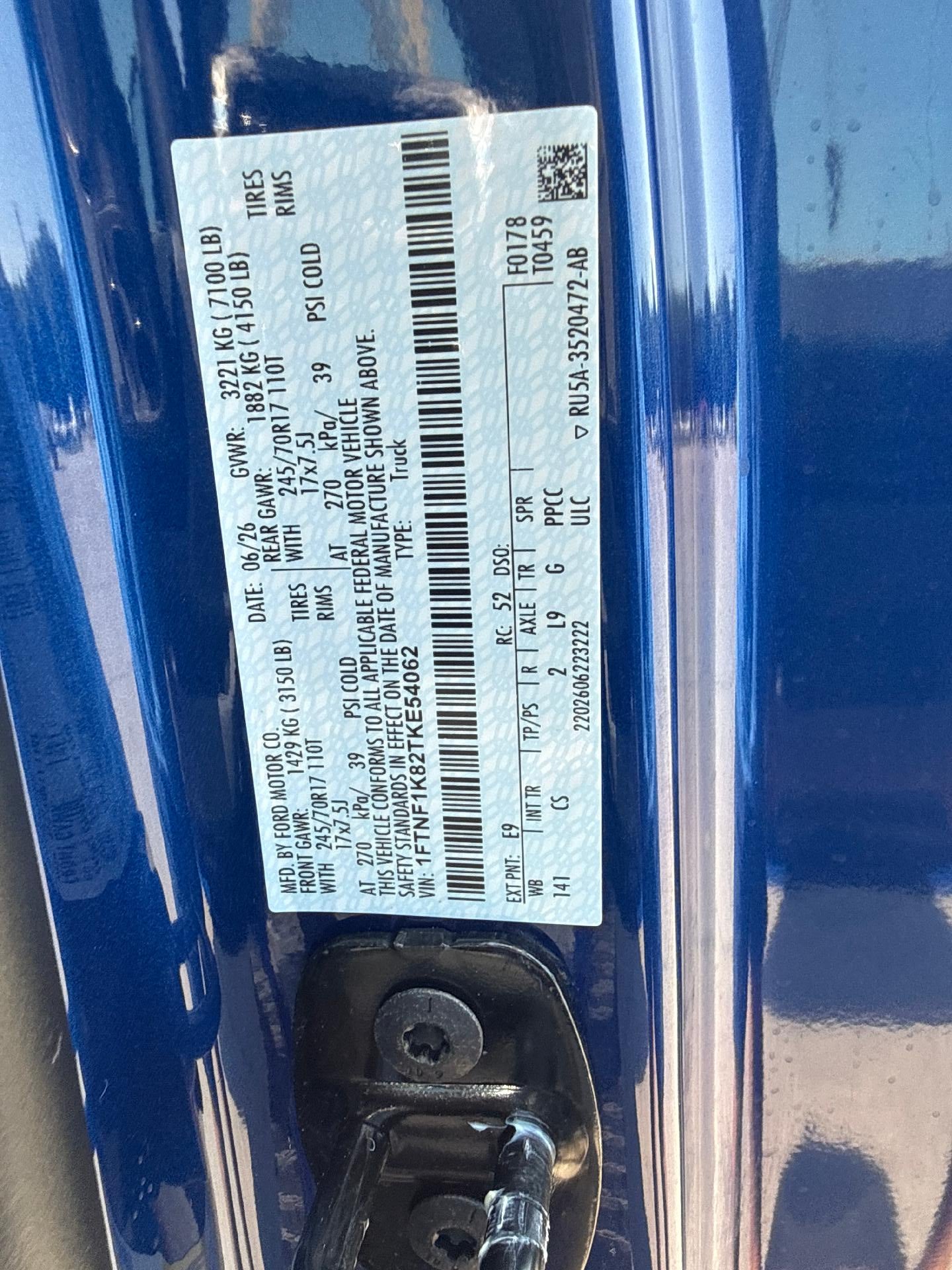 2026 Ford F-150 XL 2WD Reg Cab 8' Box