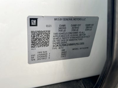 2021 GMC Yukon 4WD SLT