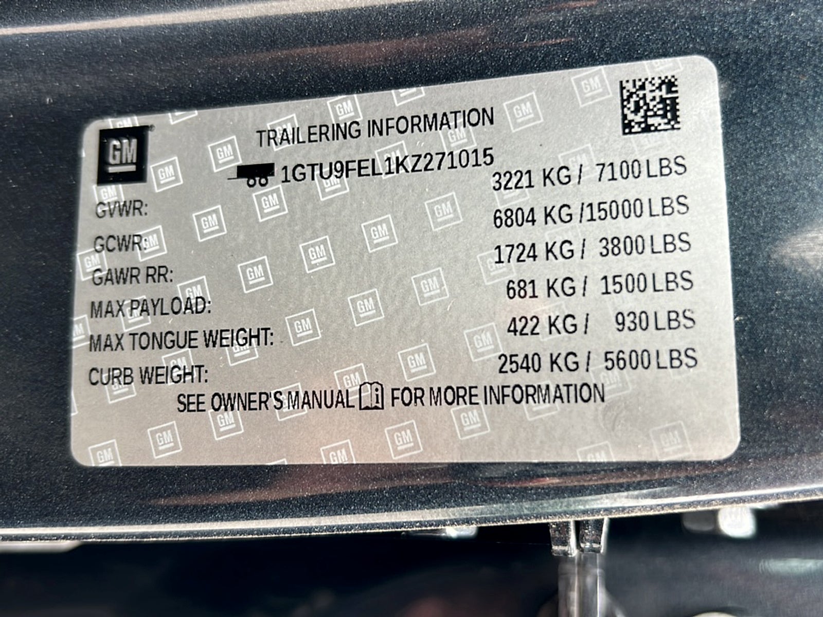 2019 GMC 1500 DENALI