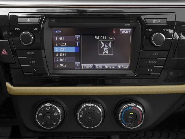 2016 Toyota Corolla 4dr Sdn Auto L (Natl)