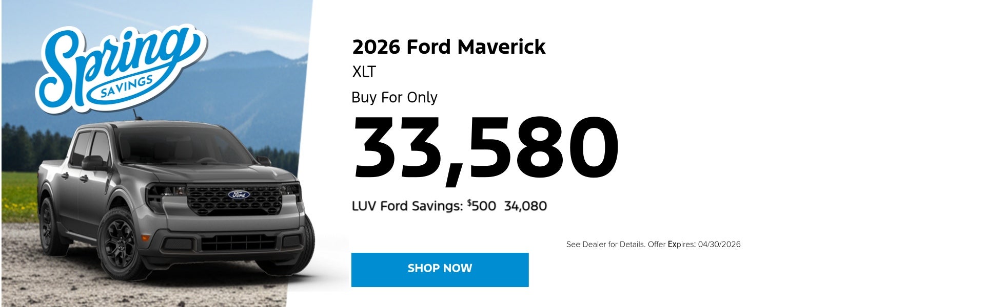 2026 Ford Maverick XLT